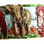 1988 African Elephant Belt Buckle By Great American Buckle Co Made In USA 102615