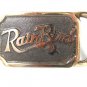 Vintage RainBird Solid Brass Belt Buckle 72816