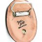 Vintage Blue Leather Belt Buckle By TONY LAMA Mint In Box 12517