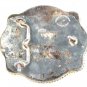 Silver Tone Black Gold Tone Cross Cowboy UP Belt Buckle by Montana Silversmiths
