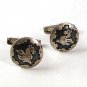 Vintage Sterling Silver Dragon Cufflinks 91016