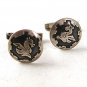 Vintage Sterling Silver Dragon Cufflinks 91016