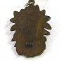 Vintage Native American Indian Chief Pendant Marked USA 71717