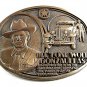 M.T. "Lone Wolf" Gonzaullas TEXAS RANGER Belt Buckle By ADM 101317