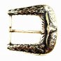 Western Cowboy Rodeo Longhorn Cow Silver Tone Belt Buckle Unbranded 103015