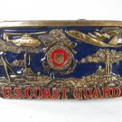 1991 U.S.Coast Guard Enameled Belt Buckle By A. C. Made In USA 8116