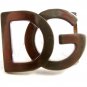 Ladies Initials / Letters DG Belt Buckle 6914 Not Signed