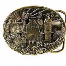 1982 Farm Barn Sun Windmill Belt Buckle By GABC 81716