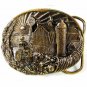 1982 Farm Barn Sun Windmill Belt Buckle By GABC 81716