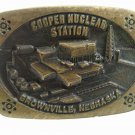 1988 COOPER Nuclear Station Brownville, NE Belt Buckle By ANACORTES 12617