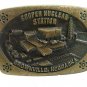 1988 COOPER Nuclear Station Brownville, NE Belt Buckle By ANACORTES 12617