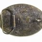 1980 Duck In Flight Solid Brass Belt Buckle By GREAT AMERICAN BUCKLE CO 52316