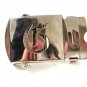 Military / Army Clamp Style Initial / Letter G Belt Buckle 9616b