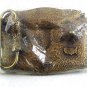 Vintage NRA Golden Eagle Belt Buckle Made In USA Mint In Plastic 103117
