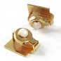 1950's Top Hat Monocle Red Bowtie White Scarf Cufflinks By STAVIS 61517