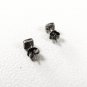 Native American Sterling Silver Turquoise Stud Pierced Earrings Unbranded 53016