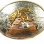 Western Cowboy Rodeo Broncho German Silver Belt Buckle by Tony Lama 102015