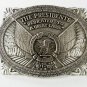 The Presidents Dedicated To A Great Cause NRA Belt Buckle Norman Arts 5916