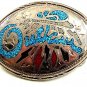 Vintage Western Cowboy Biker OUTLAW Belt Buckle 121417