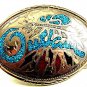 Vintage Western Cowboy Biker OUTLAW Belt Buckle 121417