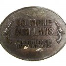 NRA No More Gun Laws Belt Buckle By NORMAN FOUNDRY 6416