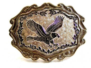 Rockmount Ranch Wear American Eagle Belt Buckle