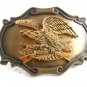 1978 American Eagle Crossed Rifles Belt Buckle By RAINTREE 72617
