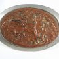 1930's - 50's Cowboy Rodeo Bull Rider Silvertone Belt Buckle Unbranded 91415