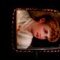 Art Nouveau Victorian Gold Filled Painting Portrait of a Lady Brooch 008617