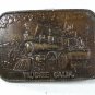Vintage Truckee California Train Steam Engine Belt Buckle 8816