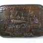 Vintage Truckee California Train Steam Engine Belt Buckle 8816