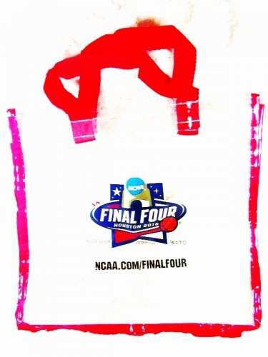 Offical NCAA Final Four Houston Texas 2016 Orange Carry Bag 51816