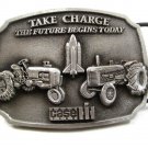 1988 CASE Take Charge The Future Begins Today Tractors Belt Buckle 121217
