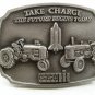 1988 CASE Take Charge The Future Begins Today Tractors Belt Buckle 121217