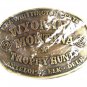 NRA Wyoming Montana Trophy Hunts Belt Buckle MIP 5516