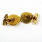 Vintage Gold Tone Greek Goddess Athena Cufflinks / Buttons Unbranded 51916
