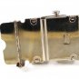 Military / Army Clamp Style Initial / Letter / Symbol Belt Buckle 9616