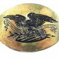 1960' - 70's "The Right To Keep & Bear Arms is Our" Eagle Belt Buckle Unbranded