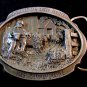 Vintage American Sheep Farmer 1989 Commemorative Belt Buckle by Bryant