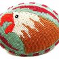 Vintage Handmade Beaded American Eagle Belt Buckle 121517