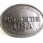 United States of America Made In USA Belt Buckle By BUCKLE DESIGN USA 9317