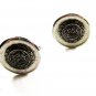 Lakeside Laboratories Inc Sterling Silver  & Enameled Cufflinks Unbranded 12615