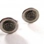 Lakeside Laboratories Inc Sterling Silver  & Enameled Cufflinks Unbranded 12615