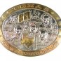1836 - 1986 Texas Sesquicentennial Belt Buckle Rhodes Collectors Society 22816