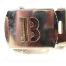 Military / Army Clamp Style Initial / Letter B Belt Buckle 9616a
