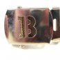 Military / Army Clamp Style Initial / Letter B Belt Buckle 9616a
