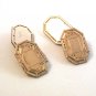 Vintage Art Deco Gold Tone Cufflinks by Hayward
