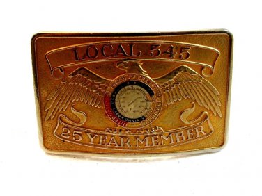 International Union of Operating Engineers Local 545 Belt Buckle