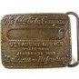 Vintage The Coca Cola Company Trade Mark January 31 1886 Belt Buckle 72216