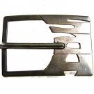 Handmade Sterling Silver Initial HPS Belt Buckle By LEONORE DOSKOW 72117